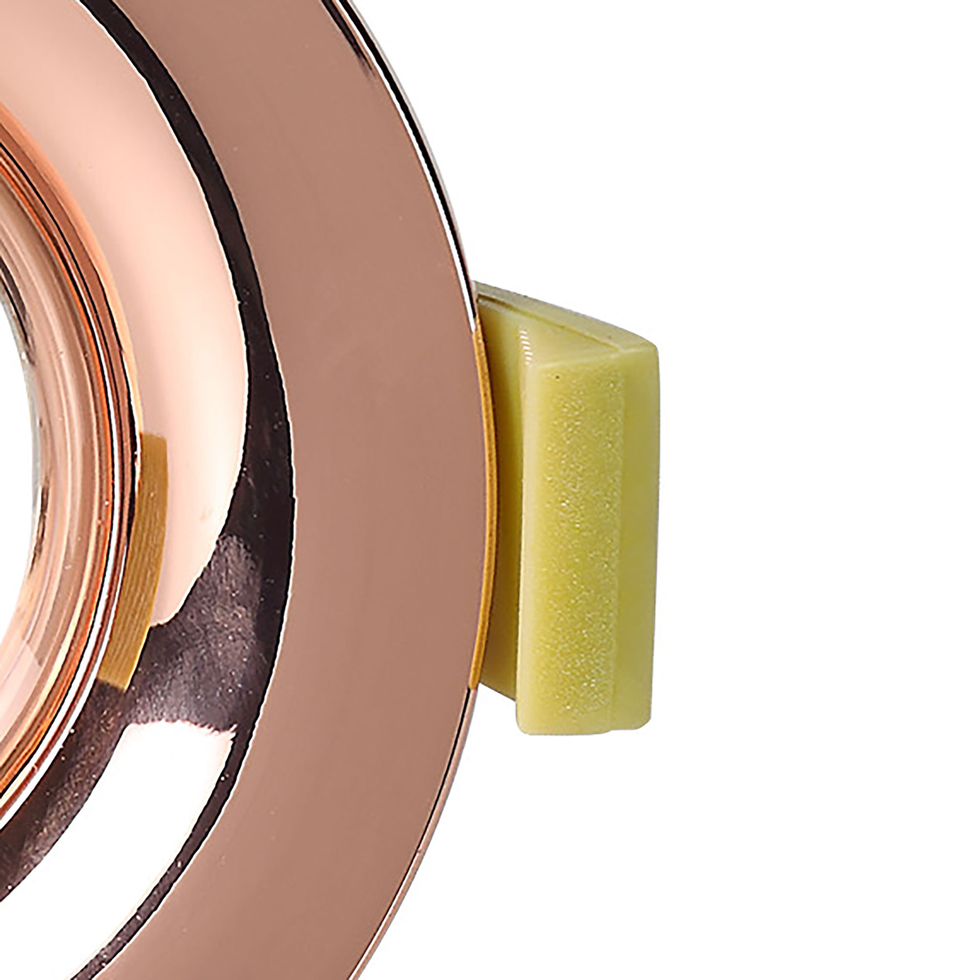 Bruve GU10 Recessed Round Rose Gold IP65 Downlighter, Cut-Out 68mm DX200406  Dlux Bruve IP65